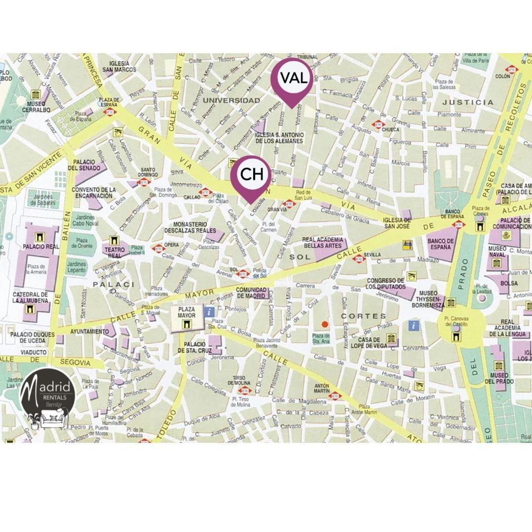 Nuevo Apartamento En Madrid Centro A 2 Calles De Gran Via 外观 照片